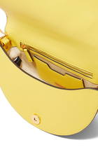 Lemon Drop Wicker 3D Crossbody Bag